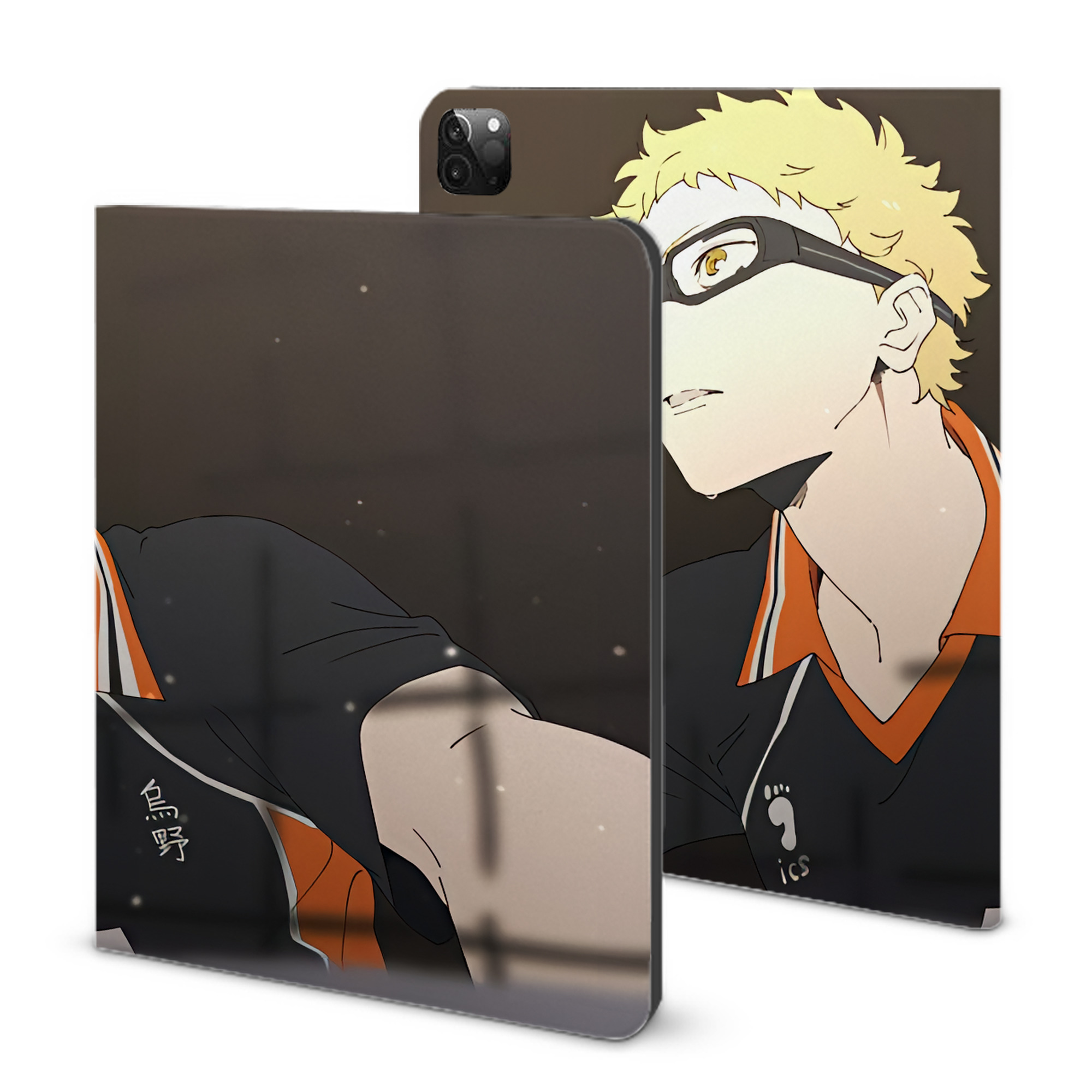 （画像用） ハイキュー!! Haikyu!! IPadケース ペンホルダー付き ブックスタイルデザイン
